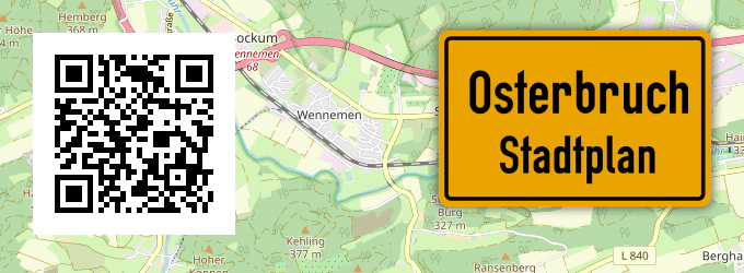 Stadtplan Osterbruch, Niederelbe