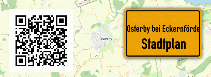 Stadtplan Osterby bei Eckernförde