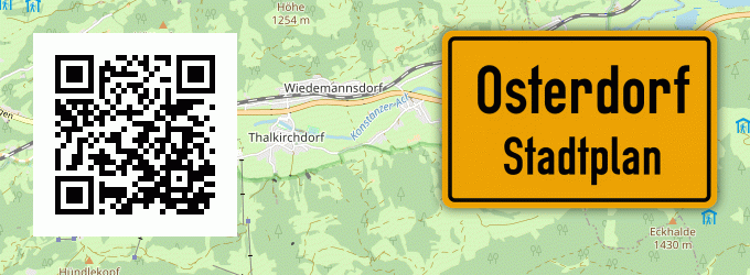 Stadtplan Osterdorf