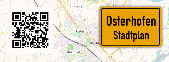 Stadtplan Osterhofen