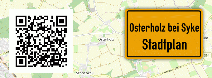 Stadtplan Osterholz bei Syke