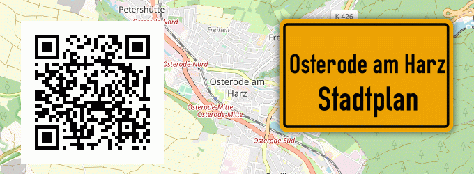 Stadtplan Osterode am Harz