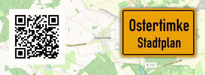 Stadtplan Ostertimke