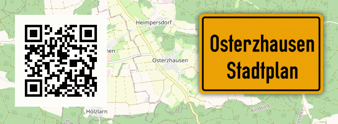 Stadtplan Osterzhausen