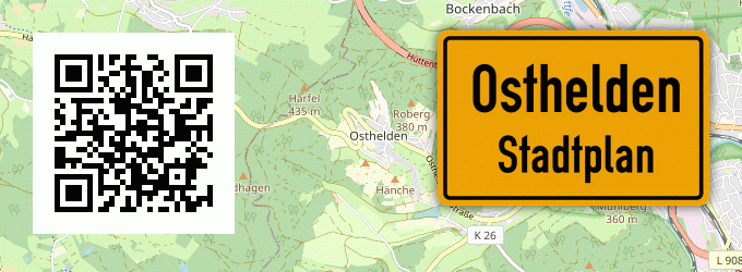 Stadtplan Osthelden