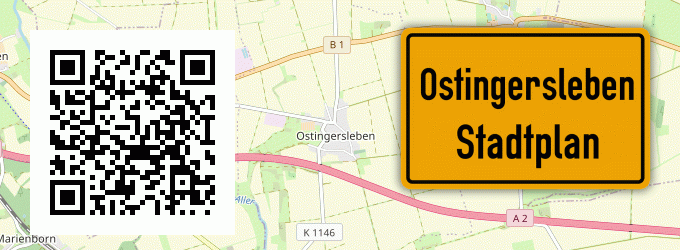 Stadtplan Ostingersleben