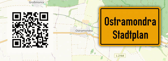 Stadtplan Ostramondra