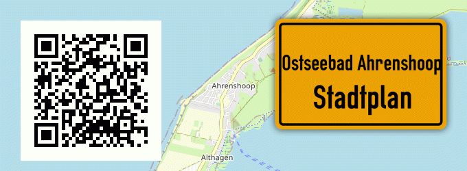 Stadtplan Ostseebad Ahrenshoop