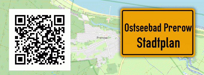 Stadtplan Ostseebad Prerow