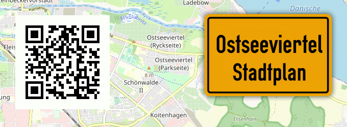 Stadtplan Ostseeviertel