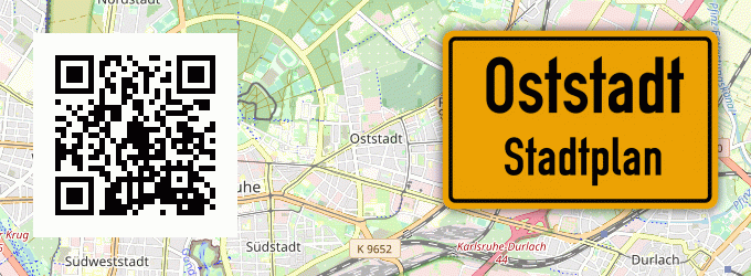 Stadtplan Oststadt