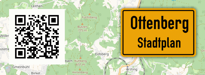 Stadtplan Ottenberg, Kollbach