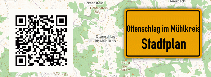 Stadtplan Ottenschlag im Mühlkreis