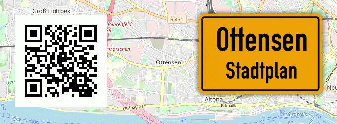 Stadtplan Ottensen