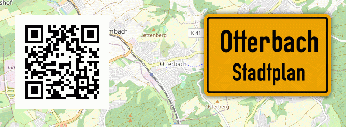 Stadtplan Otterbach, Hessen