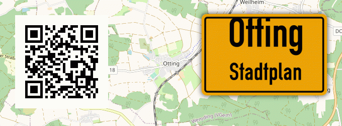 Stadtplan Otting