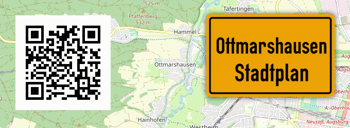 Stadtplan Ottmarshausen