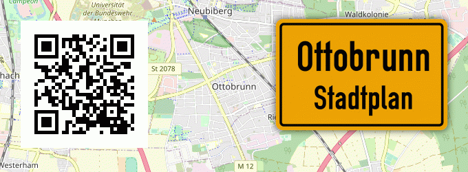 Stadtplan Ottobrunn