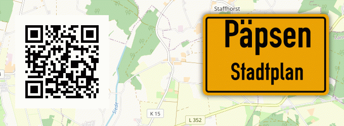 Stadtplan Päpsen