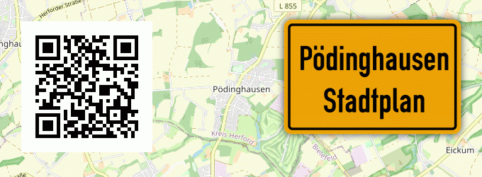 Stadtplan Pödinghausen