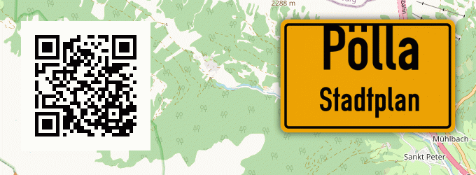 Stadtplan Pölla