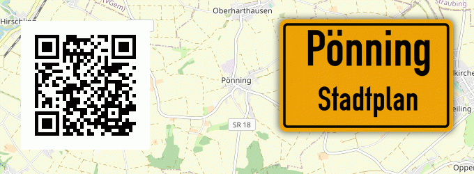 Stadtplan Pönning