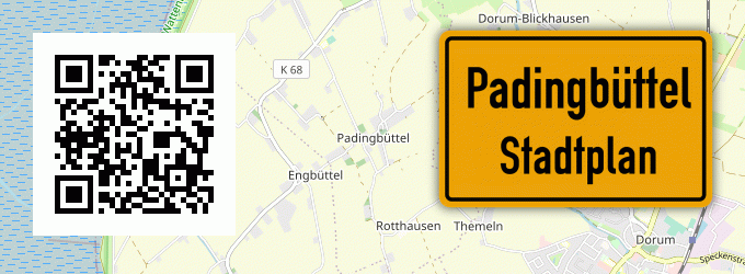 Stadtplan Padingbüttel