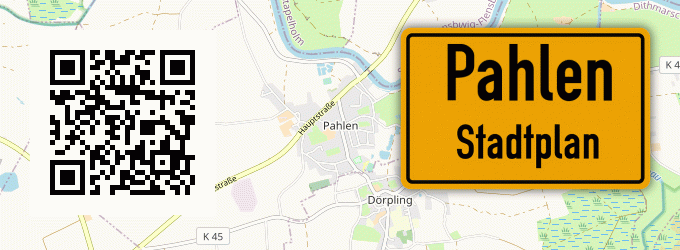 Stadtplan Pahlen