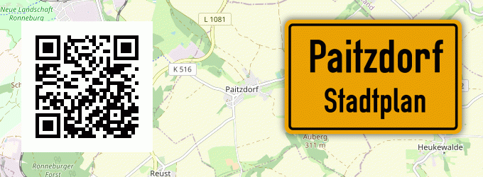 Stadtplan Paitzdorf