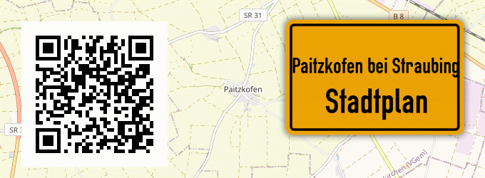 Stadtplan Paitzkofen bei Straubing