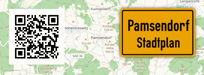Stadtplan Pamsendorf
