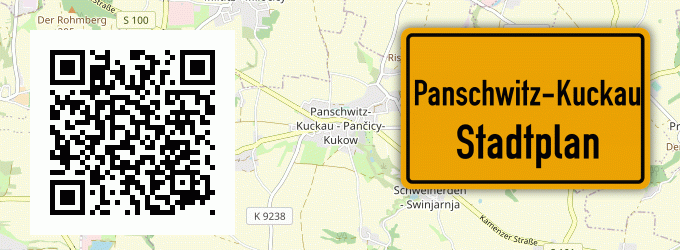 Stadtplan Panschwitz-Kuckau