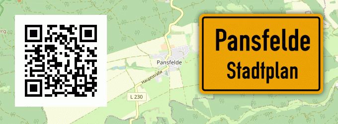 Stadtplan Pansfelde