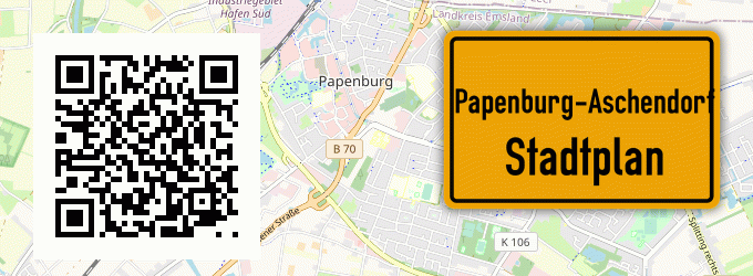 Stadtplan Papenburg-Aschendorf