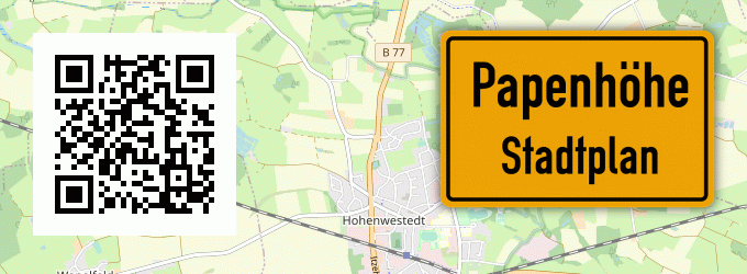 Stadtplan Papenhöhe