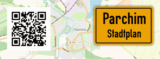 Stadtplan Parchim