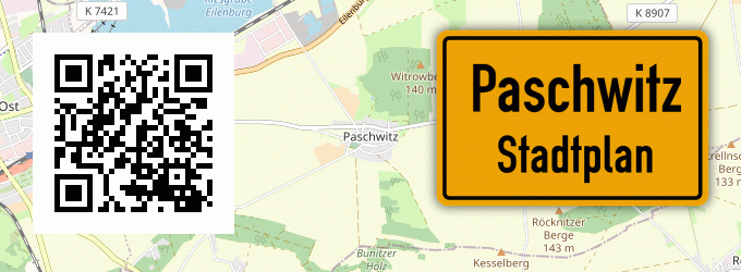 Stadtplan Paschwitz