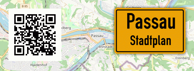 Stadtplan Passau