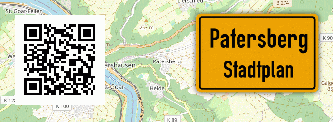 Stadtplan Patersberg