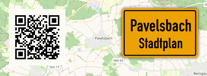 Stadtplan Pavelsbach
