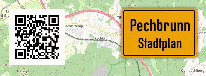Stadtplan Pechbrunn