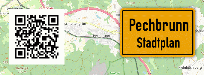 Stadtplan Pechbrunn