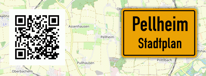 Stadtplan Pellheim