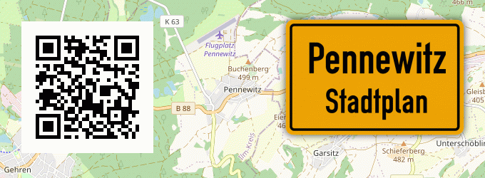 Stadtplan Pennewitz