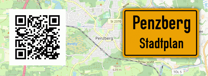 Stadtplan Penzberg