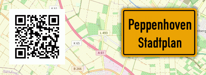 Stadtplan Peppenhoven