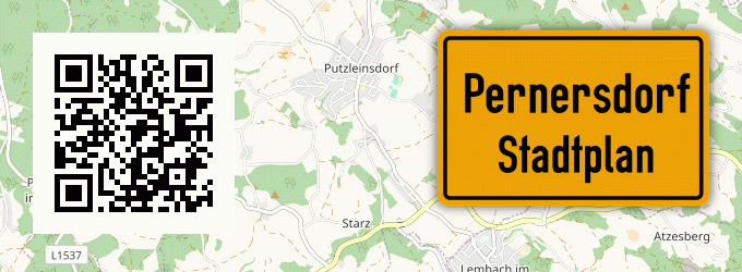 Stadtplan Pernersdorf