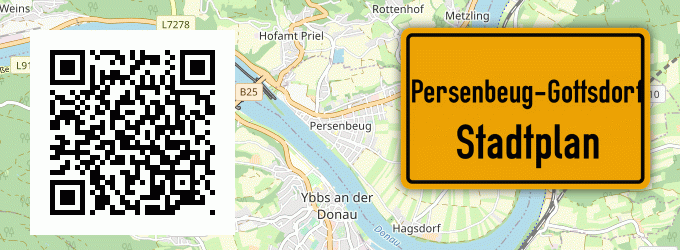 Stadtplan Persenbeug-Gottsdorf