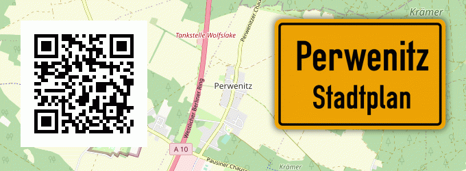 Stadtplan Perwenitz