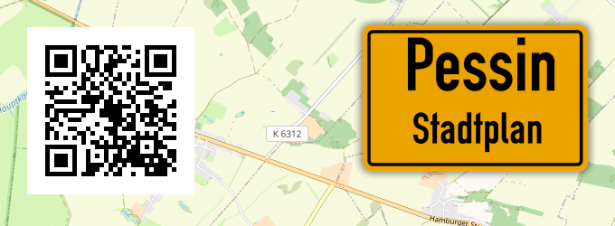Stadtplan Pessin